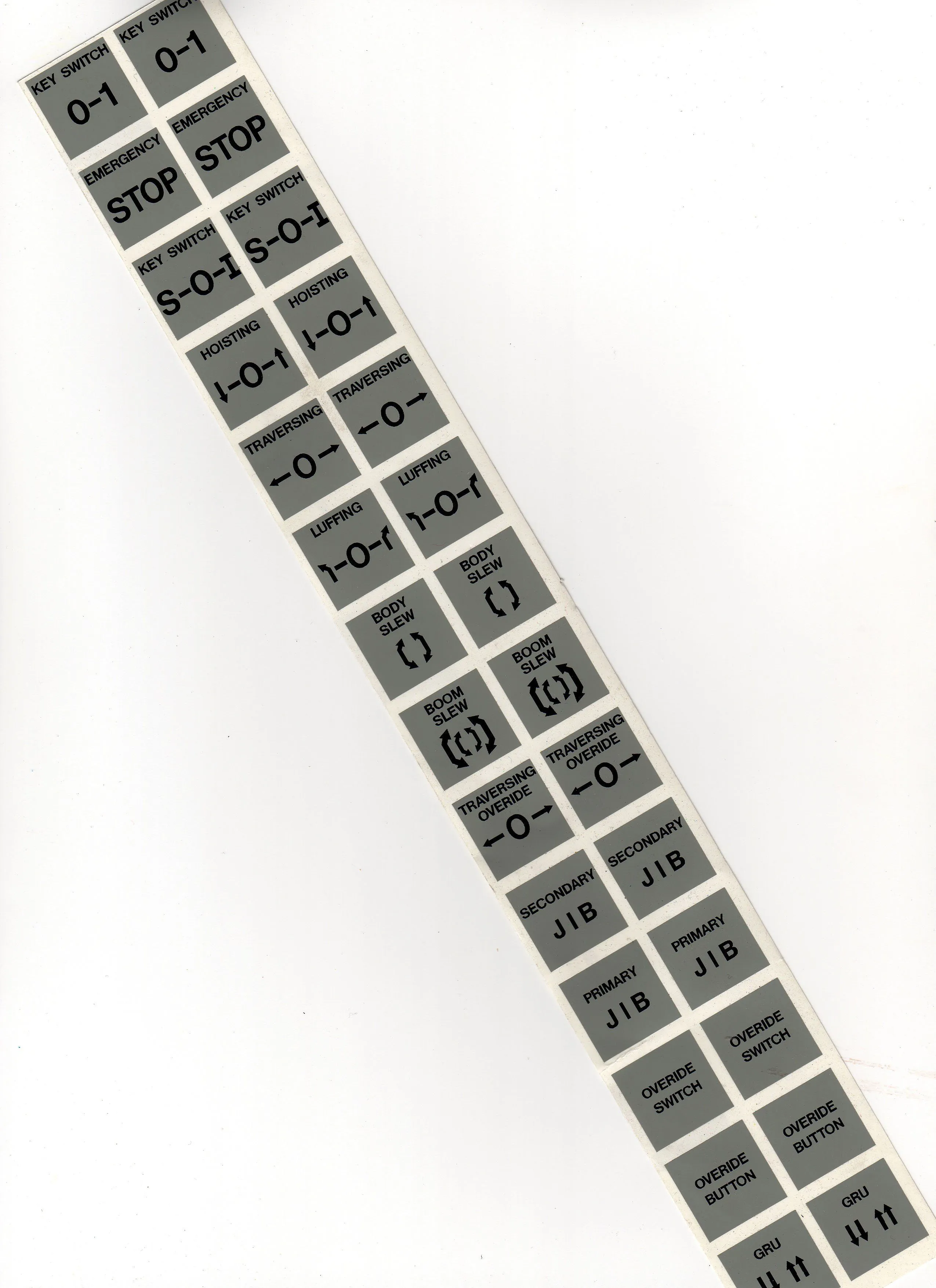 100mm Square Printed Labels
