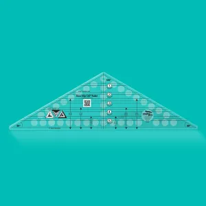 120-Degree Triangle Quilt Ruler 6-1/2in x 21-1/2in - 8 LEFT!