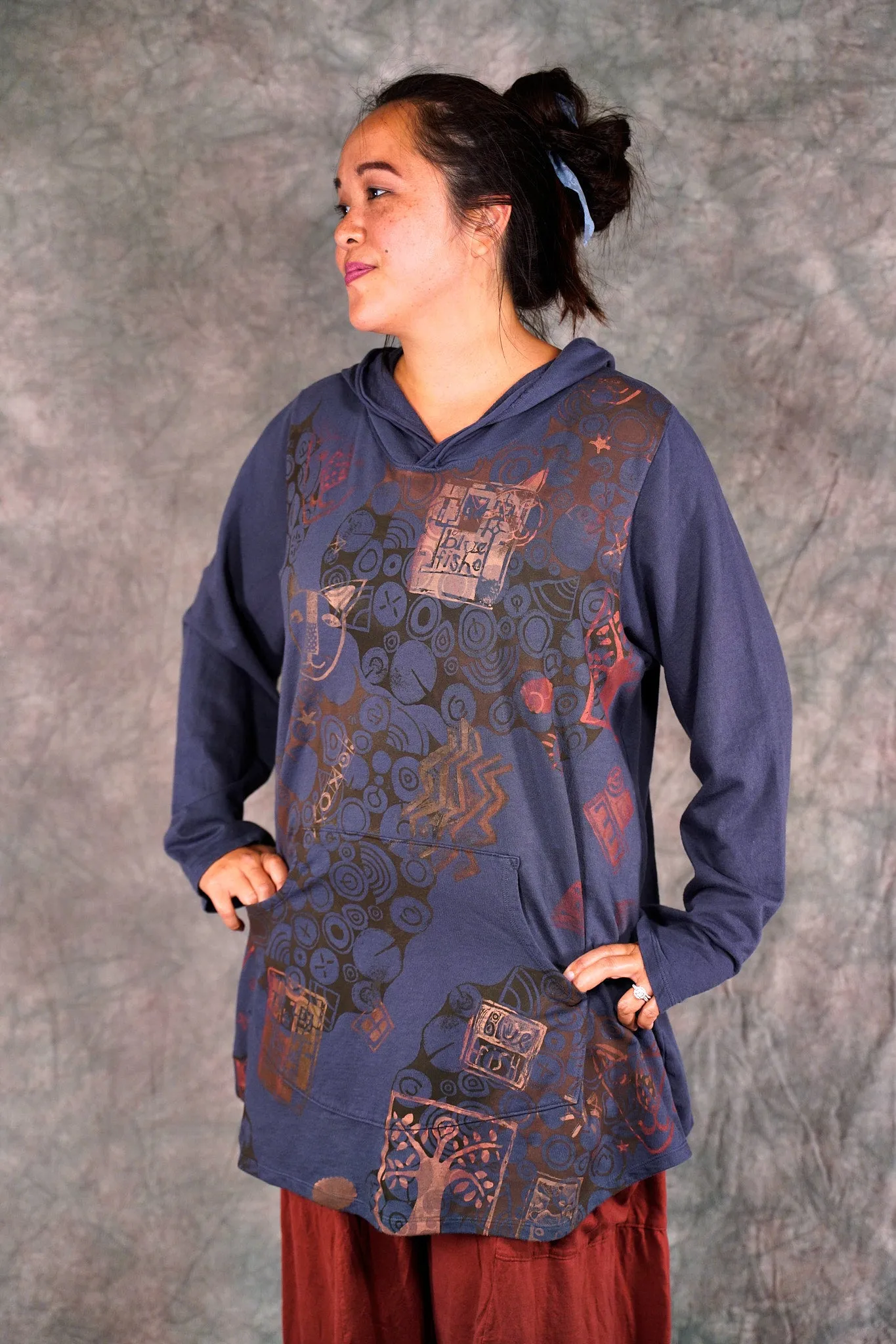 1607 Frenchtown Pocket Hoodie Blackstone-P