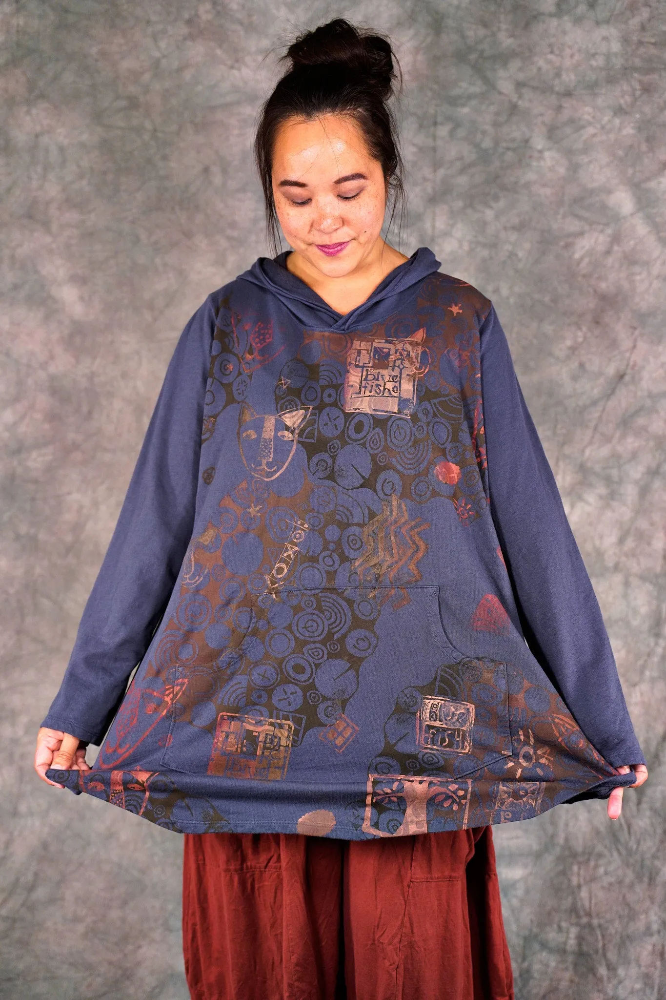 1607 Frenchtown Pocket Hoodie Blackstone-P