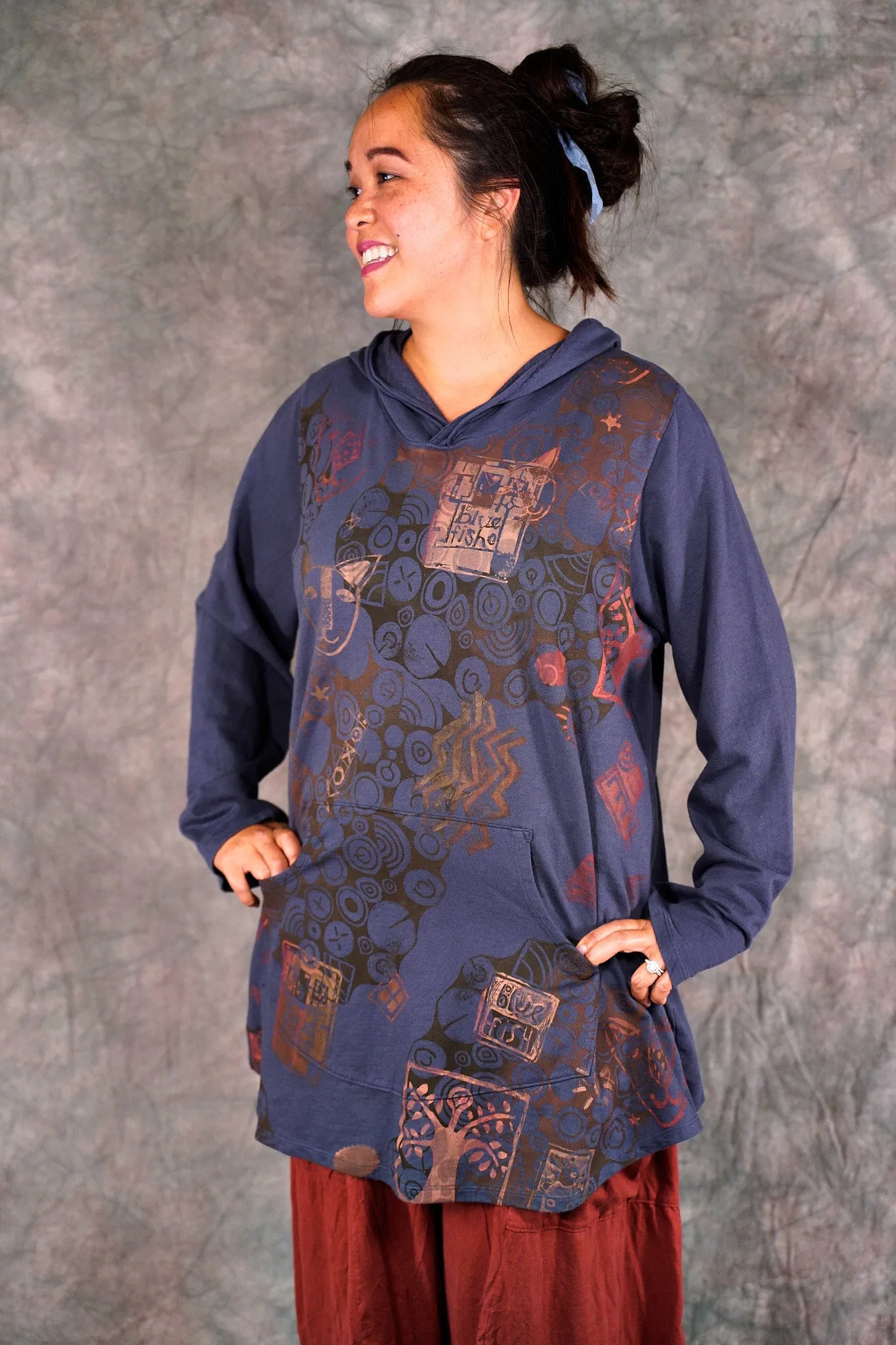 1607 Frenchtown Pocket Hoodie Blackstone-P