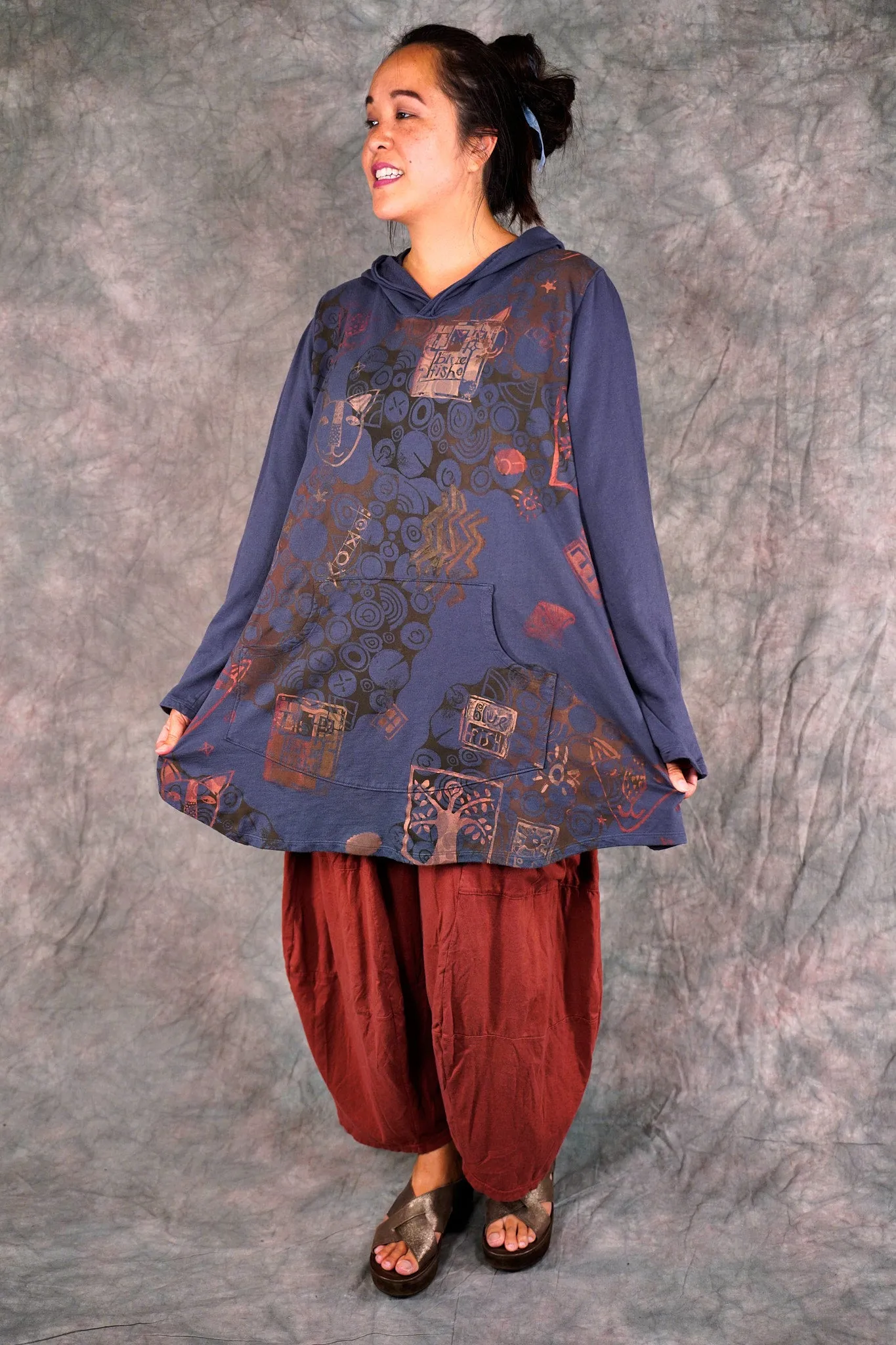 1607 Frenchtown Pocket Hoodie Blackstone-P
