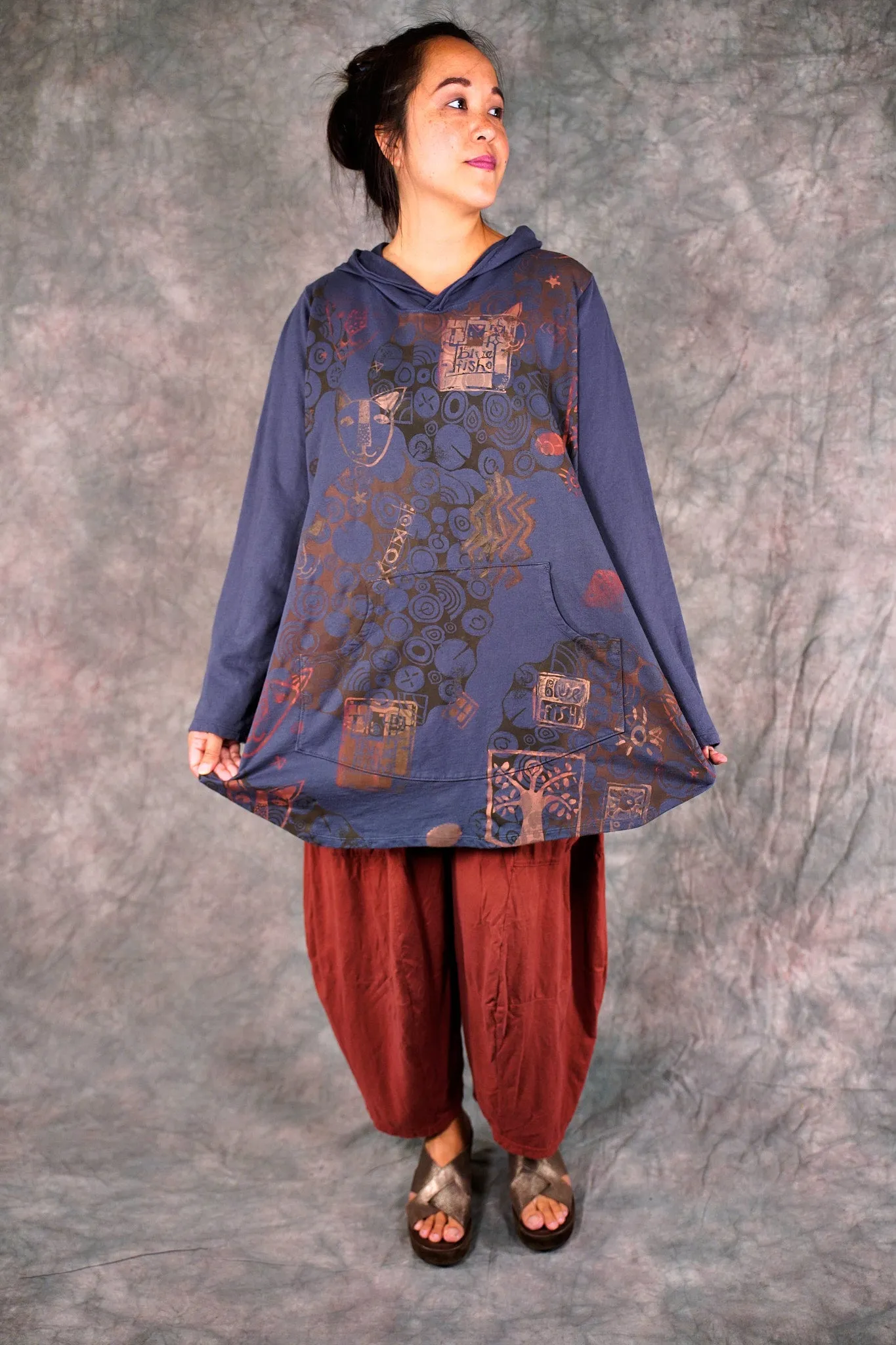 1607 Frenchtown Pocket Hoodie Blackstone-P