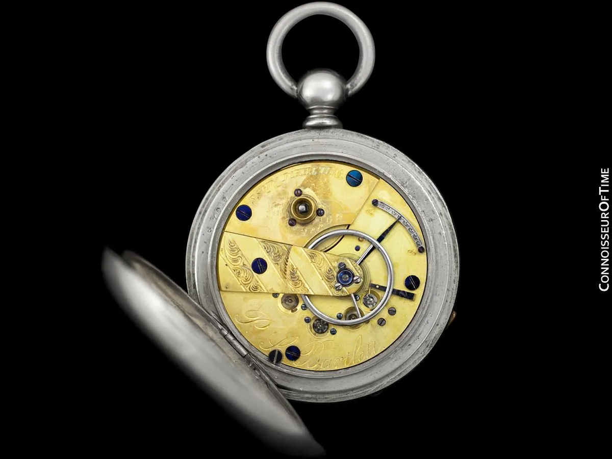 1863 Waltham P.S. Bartlett Civil War 18 size Pocket Watch - Same Brand Given to Abraham Lincoln at Gettysburg