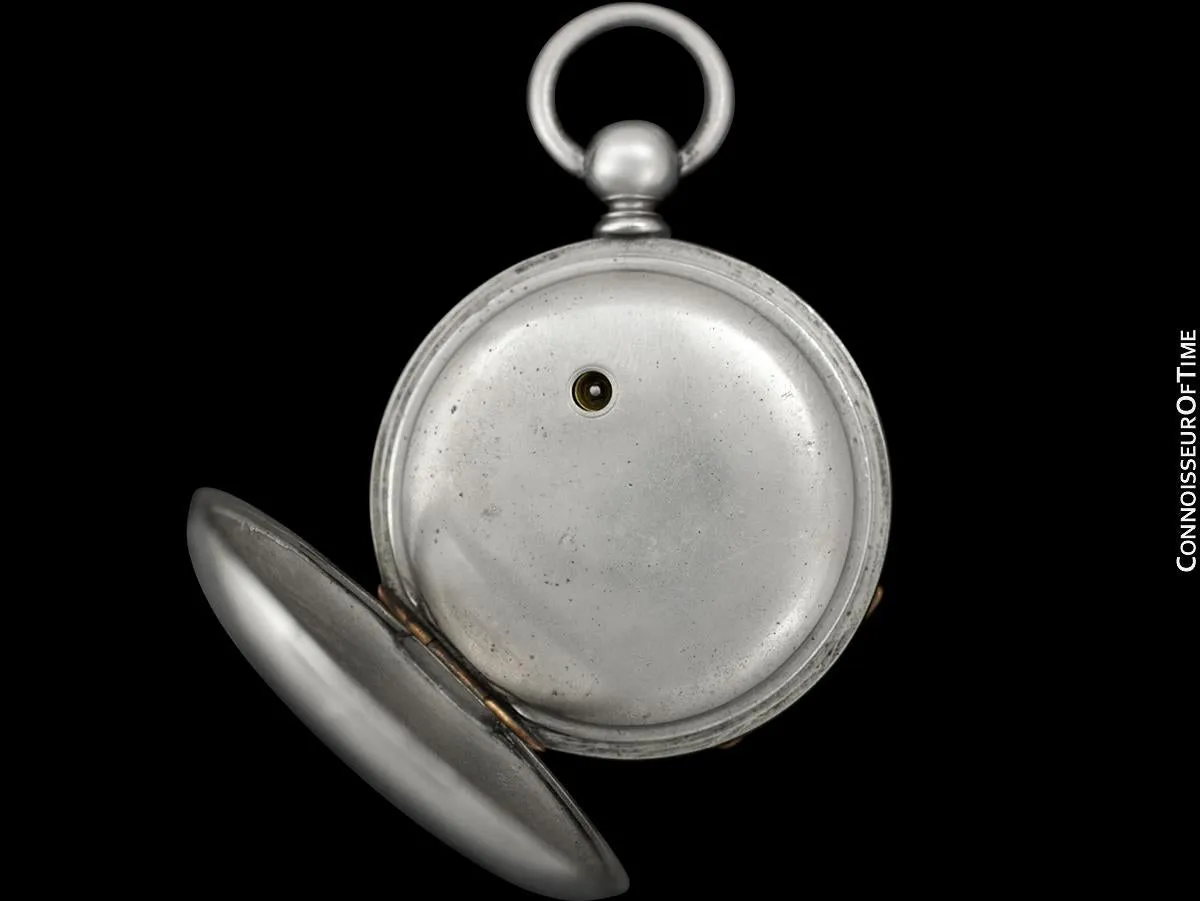 1863 Waltham P.S. Bartlett Civil War 18 size Pocket Watch - Same Brand Given to Abraham Lincoln at Gettysburg