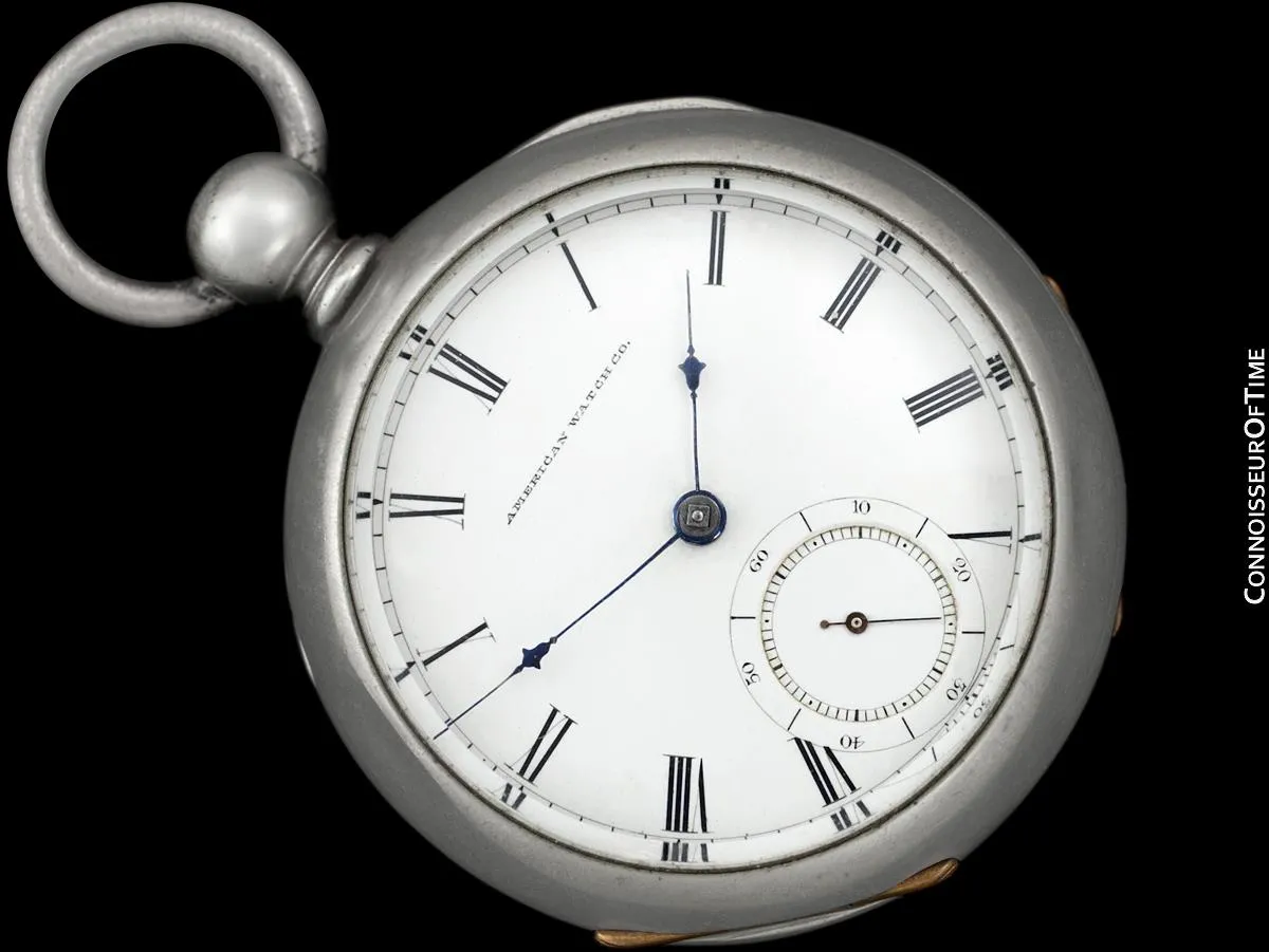 1863 Waltham P.S. Bartlett Civil War 18 size Pocket Watch - Same Brand Given to Abraham Lincoln at Gettysburg
