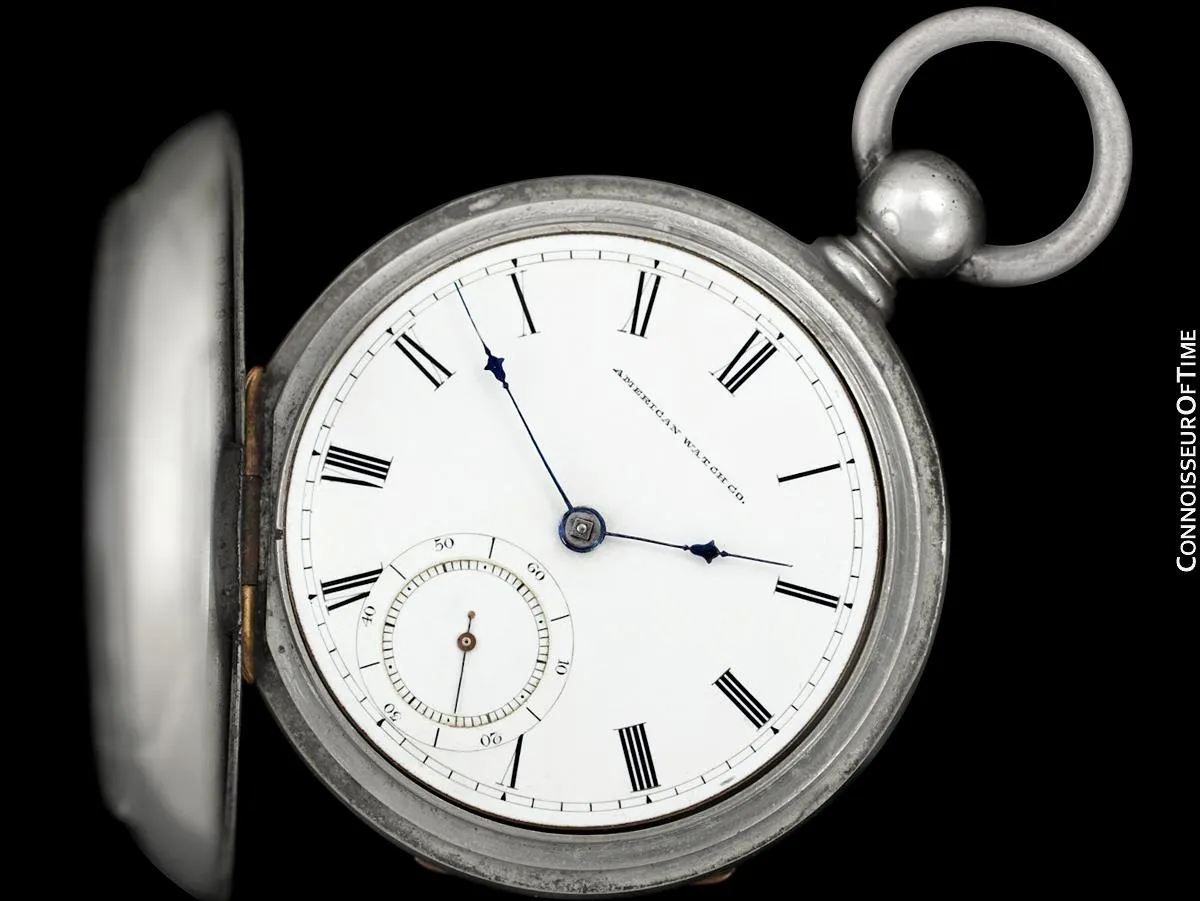 1863 Waltham P.S. Bartlett Civil War 18 size Pocket Watch - Same Brand Given to Abraham Lincoln at Gettysburg