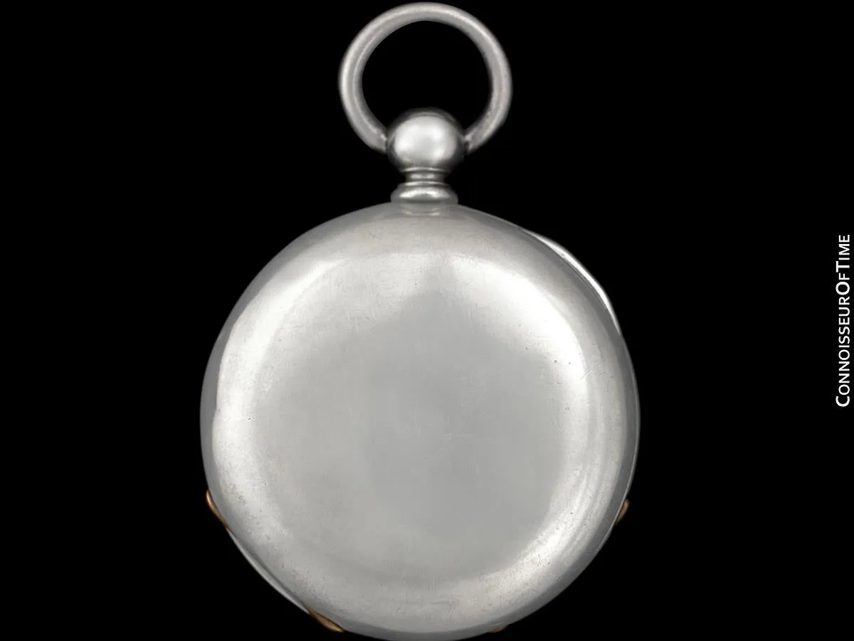 1863 Waltham P.S. Bartlett Civil War 18 size Pocket Watch - Same Brand Given to Abraham Lincoln at Gettysburg
