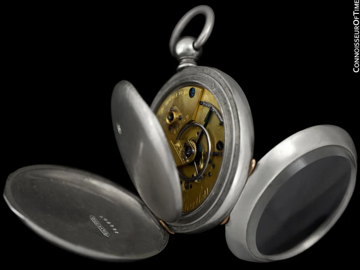1863 Waltham P.S. Bartlett Civil War 18 size Pocket Watch - Same Brand Given to Abraham Lincoln at Gettysburg
