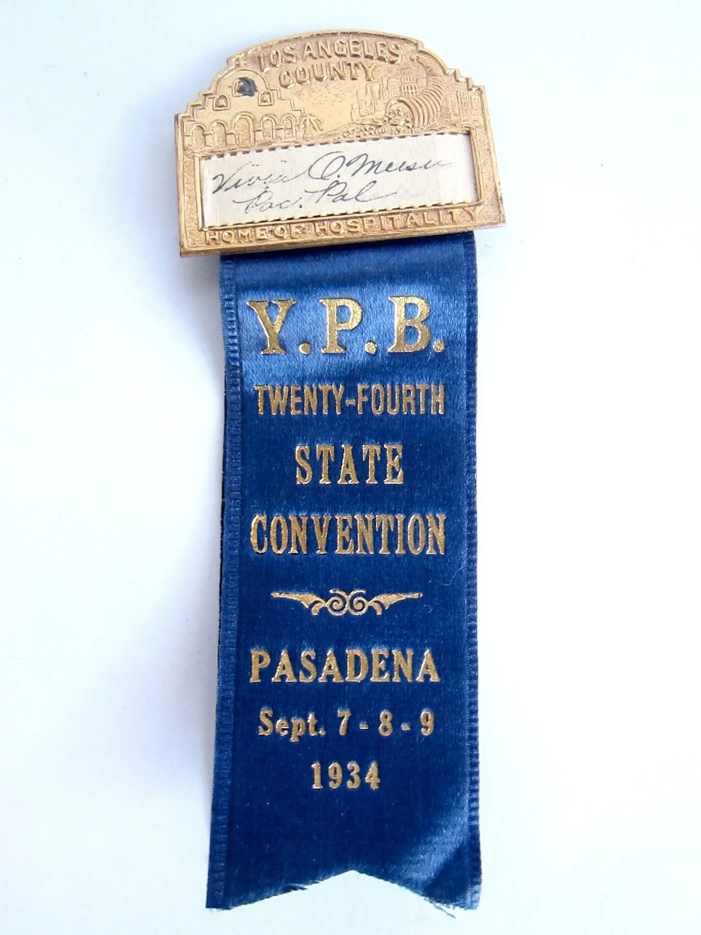 1930s California WCTU Ribbons