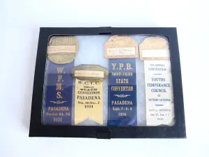 1930s California WCTU Ribbons