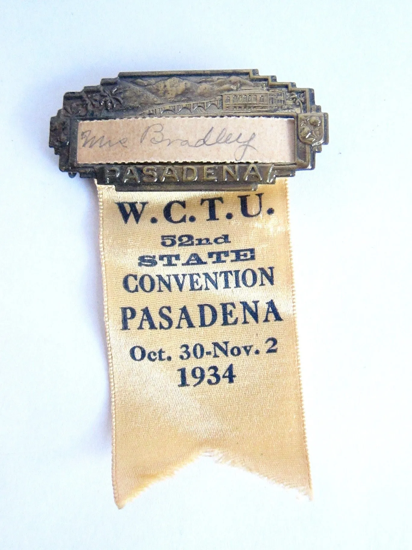 1930s California WCTU Ribbons