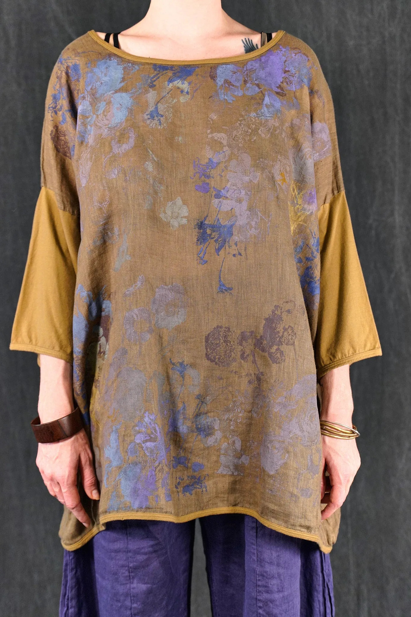 2330 Simple Square Top-Coyote-P