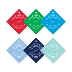 2.5" Square Gift Hang Tags