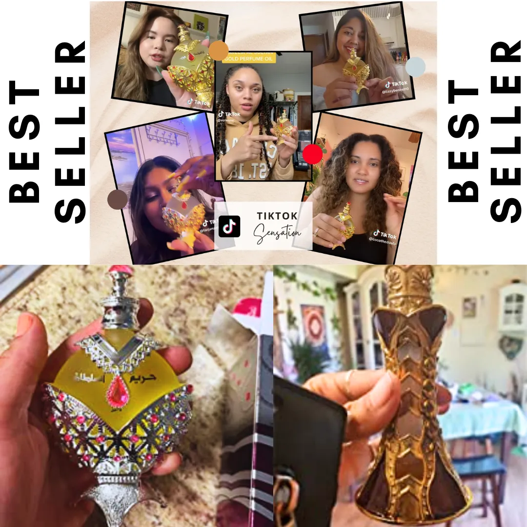 [3 PC BUNDLE] Hareem Al Sultan Gold 35ml / Hareem Al Sultan Silver 35ml / Azaari 17ml
