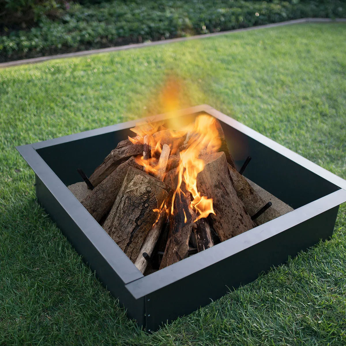 36 in. Square x 10 in. High Fire Ring