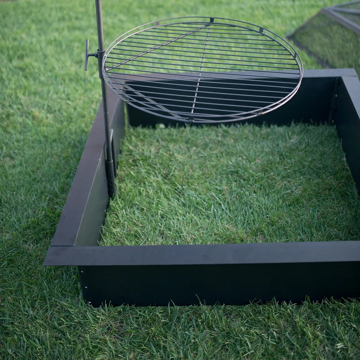 36 in. Square x 10 in. High Fire Ring