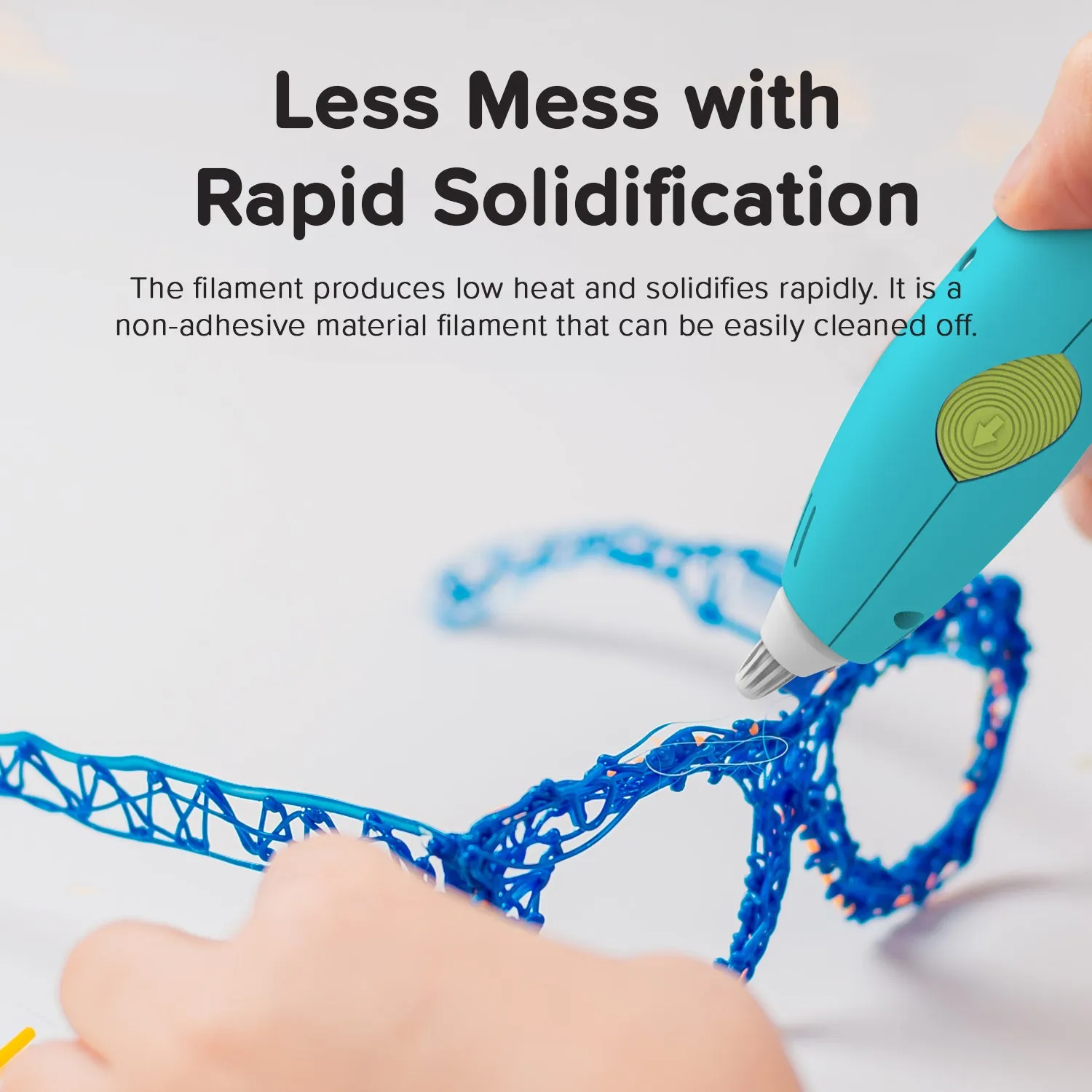 3D Pen for Kids w/ 9 Filaments and Stencil Book | myFirst 3dPen Make