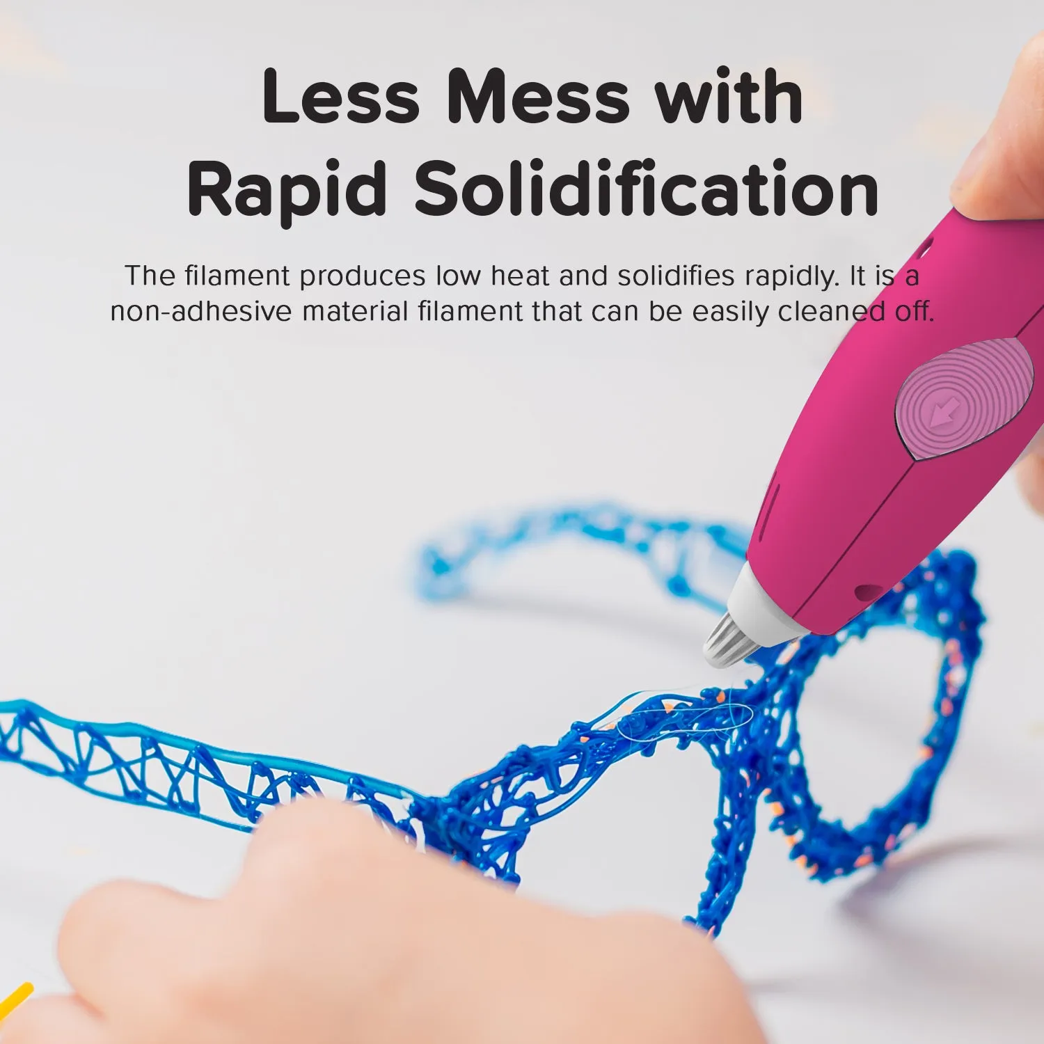 3D Pen for Kids w/ 9 Filaments and Stencil Book | myFirst 3dPen Make