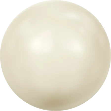 5810 Round Pearls, Crystal Cream Pearl (001 620)