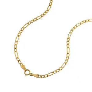 9ct Yellow Gold Figaro Necklace 60cm