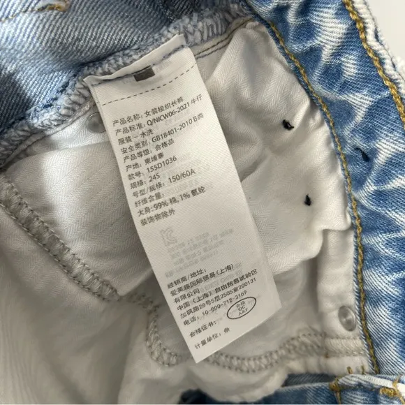 Abercrombie Fitch Curve Love High Rise Dad Jeans Size 24  00 S Medium Light Wash