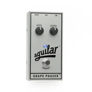 Aguilar Ltd Ed 25th Anniversary Silver Grape Phaser Bass Guitar Effects Pedal