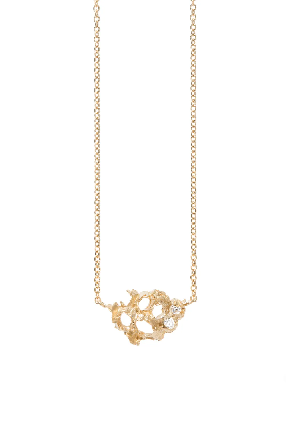 Airy   Elegant Sea Inspired, VENN DIAMOND NECKLACE
