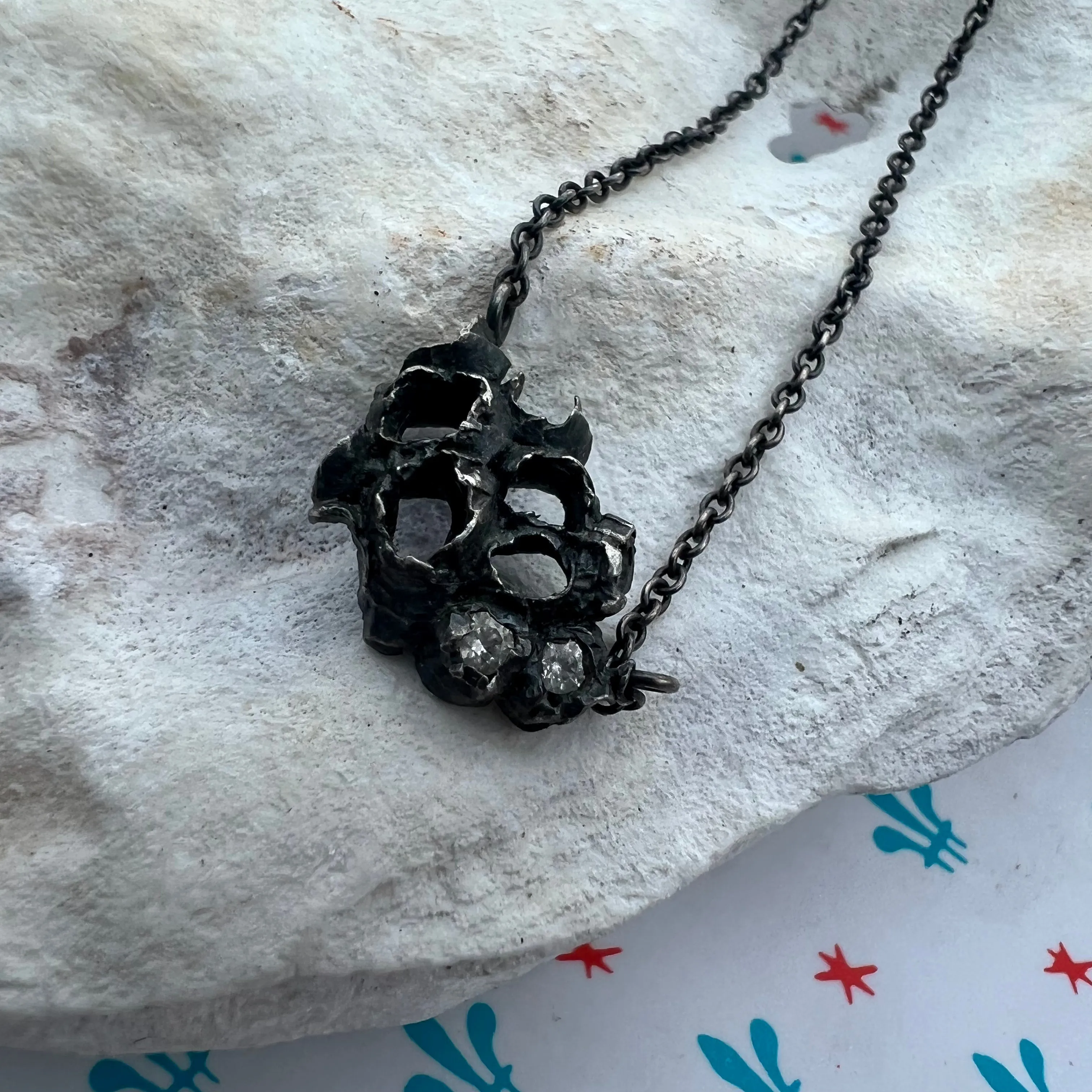 Airy   Elegant Sea Inspired, VENN DIAMOND NECKLACE