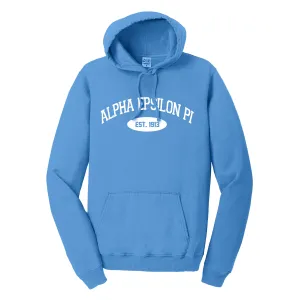 Alpha Epsilon Pi Hooded Pullover Vintage Sweatshirt