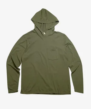 Always Hooded Pocket Tee - Vintage Military