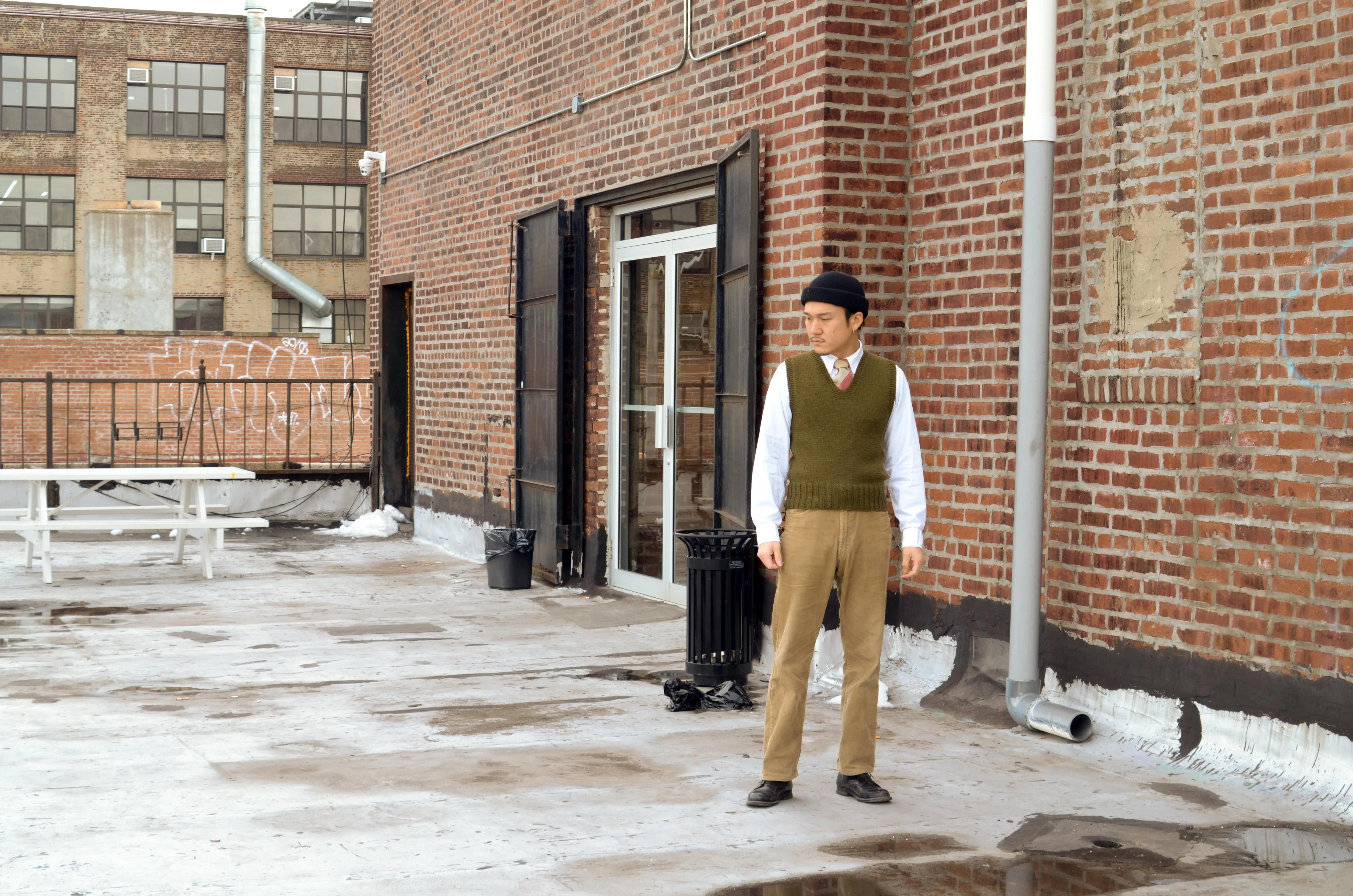 American Red Cross - WWII Wool Knit Vest