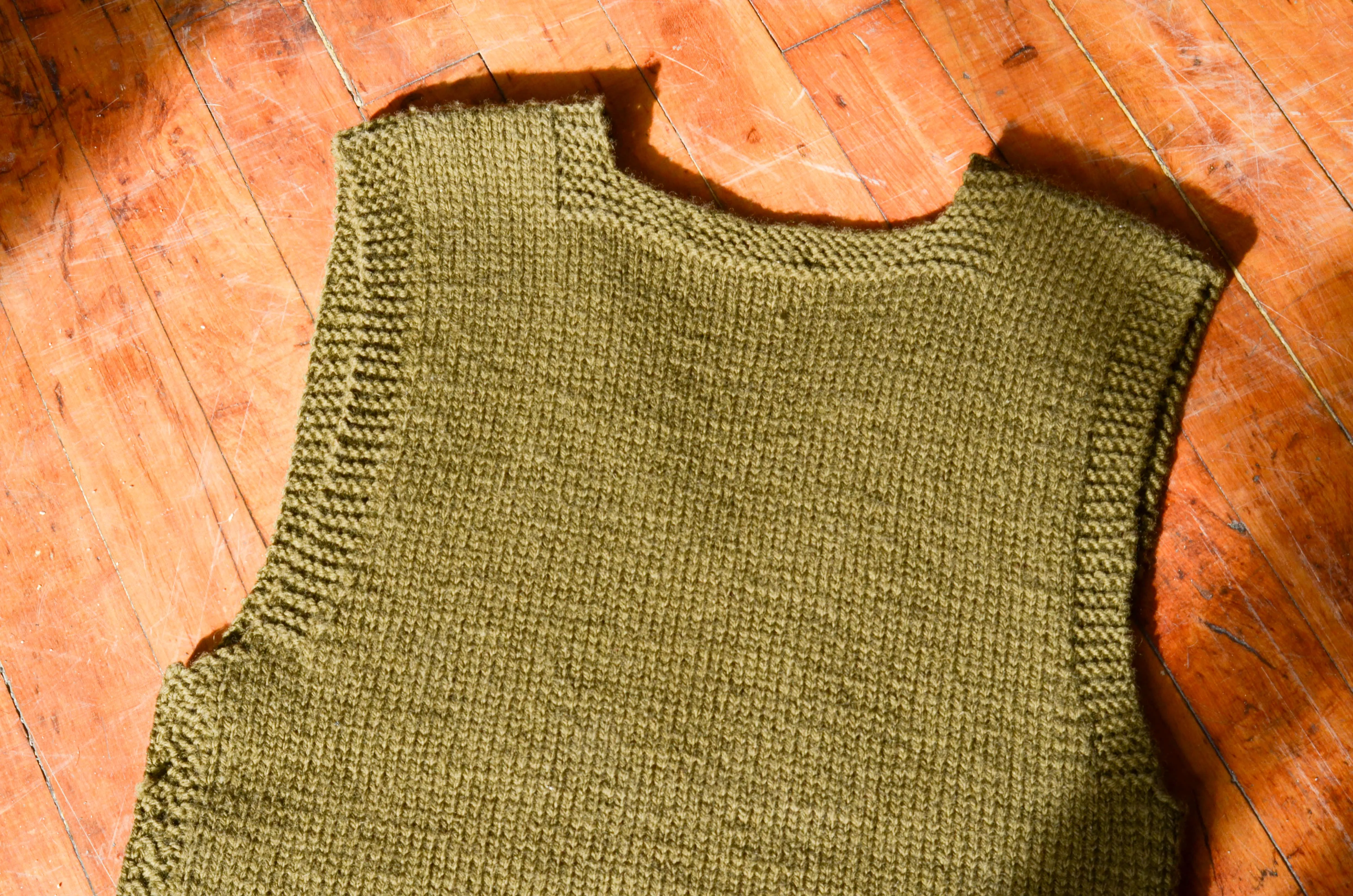 American Red Cross - WWII Wool Knit Vest