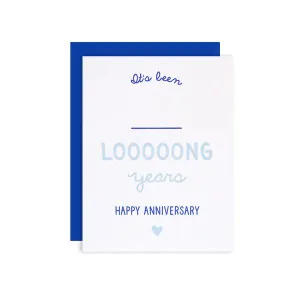 Anniversary Write In Card