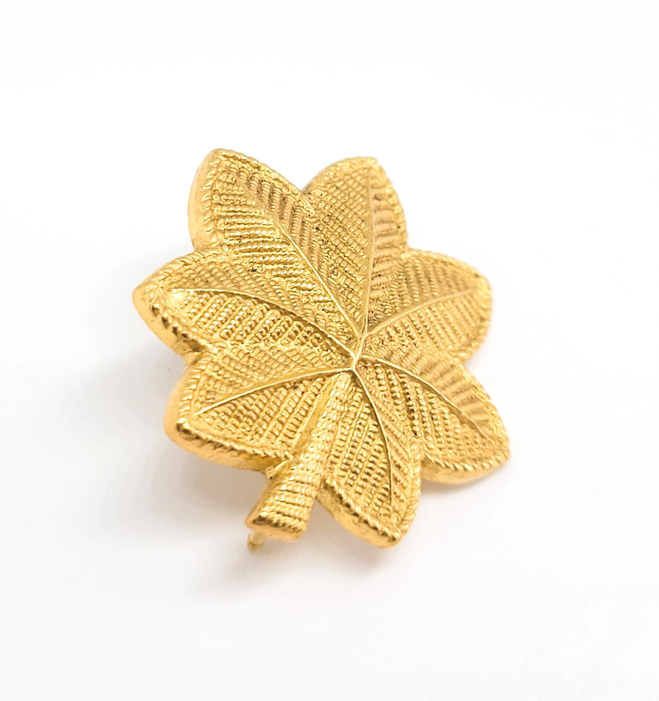 Army officer Lieutenant Colonel U.S. Military G22 gold silver toned pin