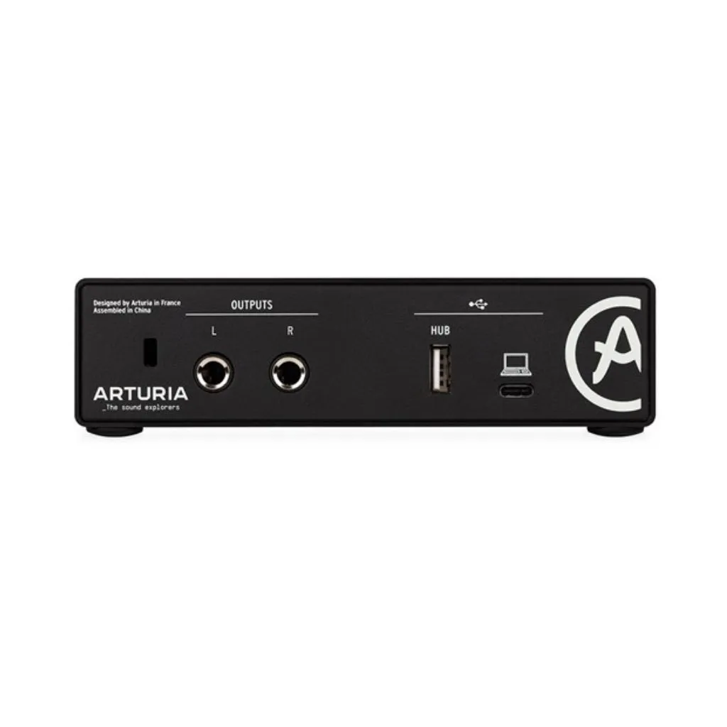 Arturia MiniFuse 1 - 1 In/ 2 Out Audio Interface - Black