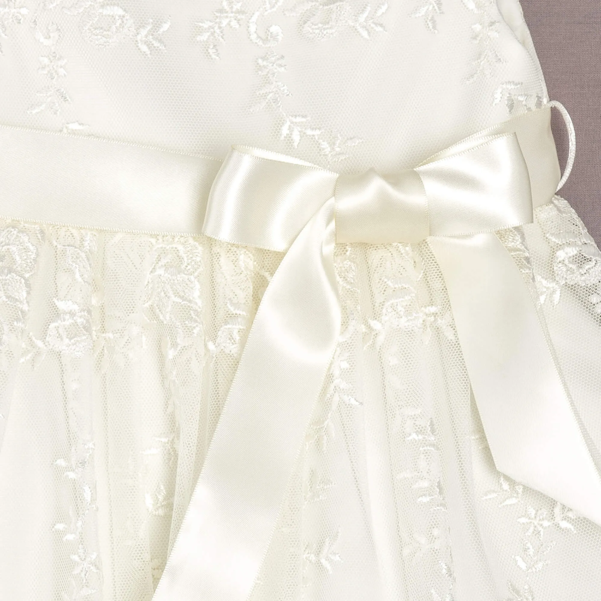 Baby Fleur Dress - Ivory