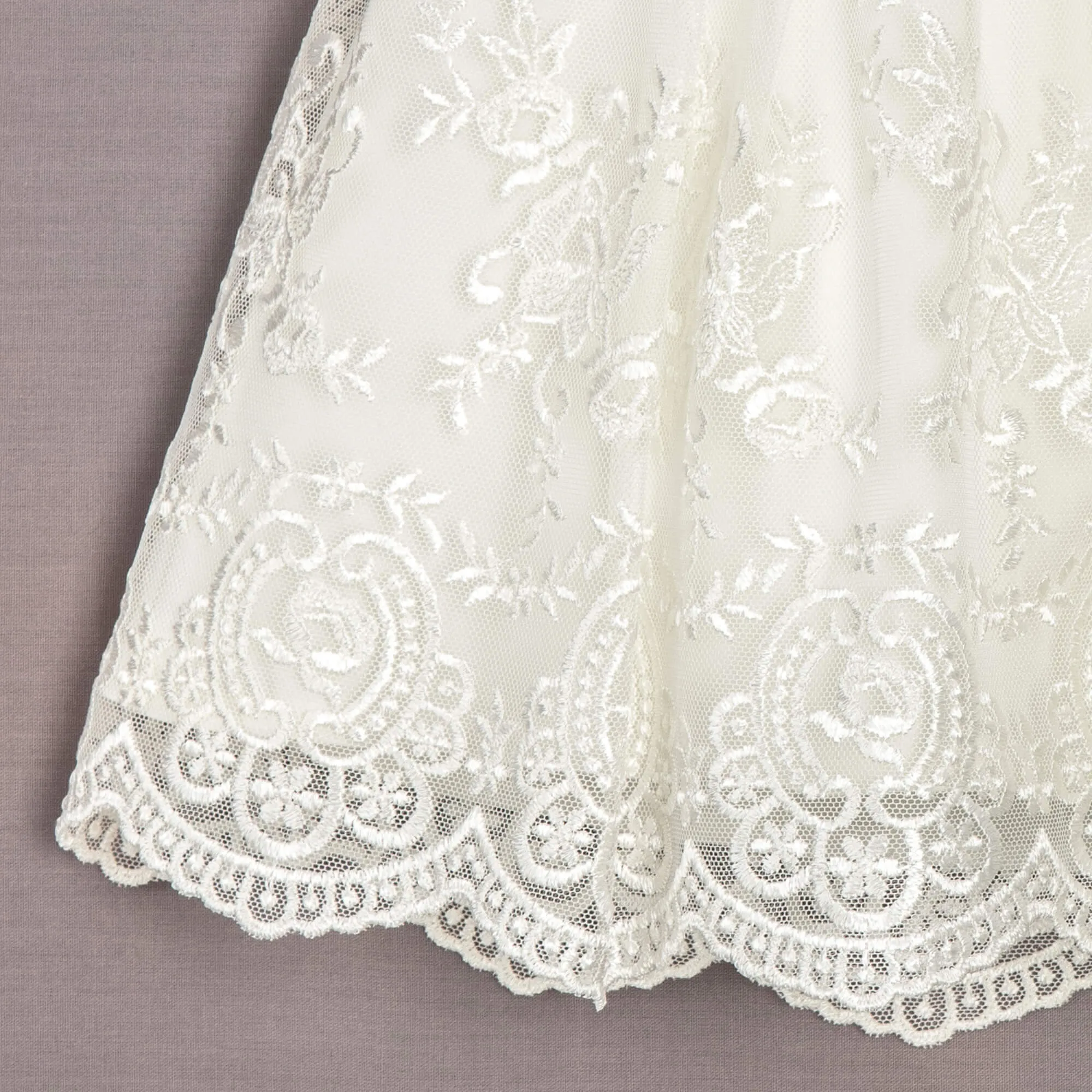 Baby Fleur Dress - Ivory