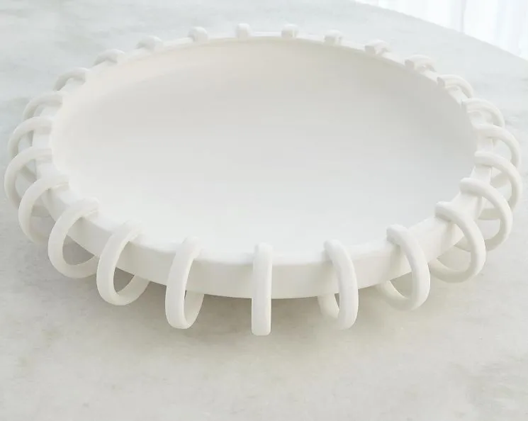 Bangle Bowl, Ivory - Global Views
