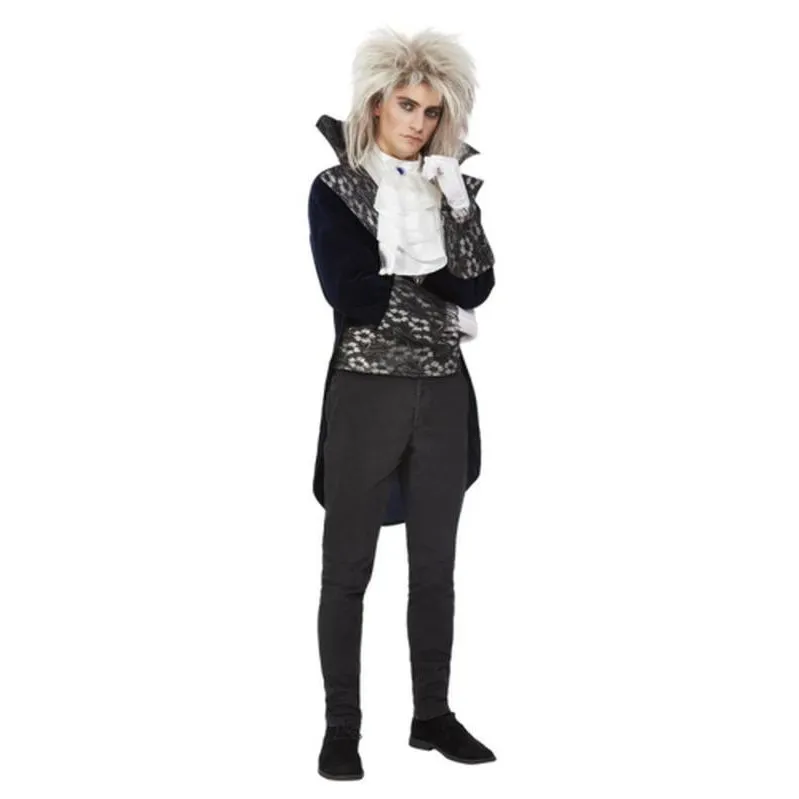 Baroque Goblin King Costume, Blue