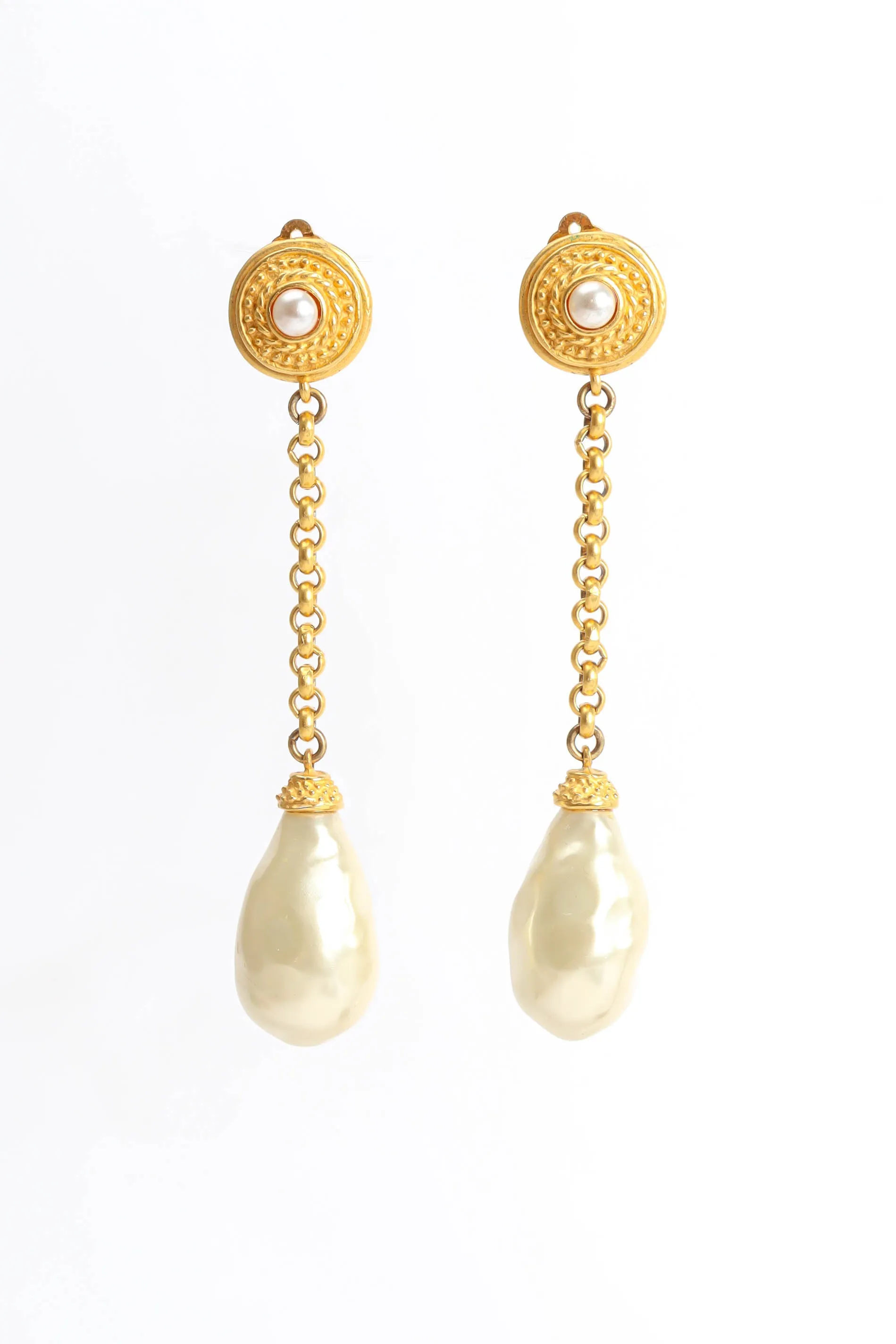 Baroque Pearl Drop Earrings