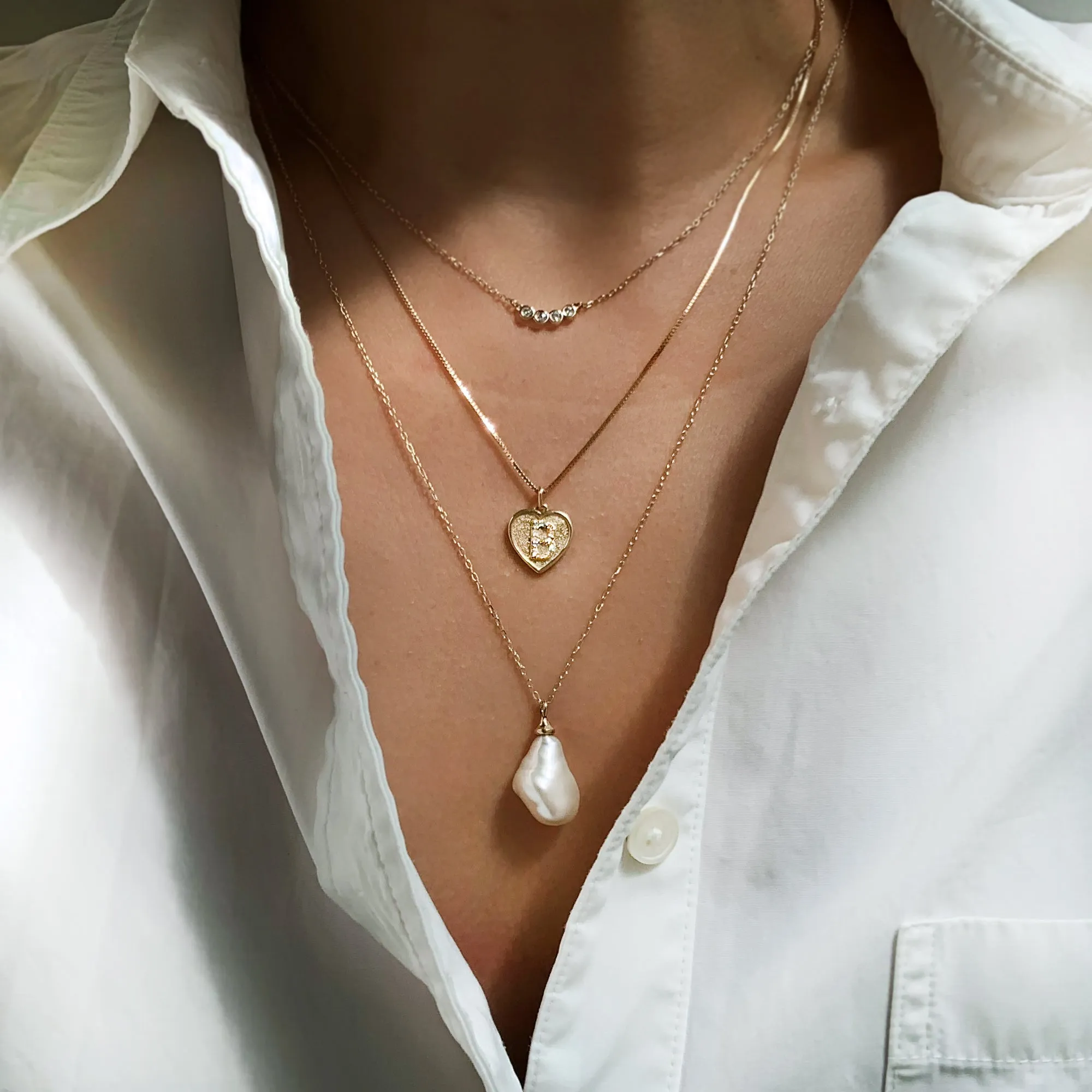 Baroque Pearl Necklace