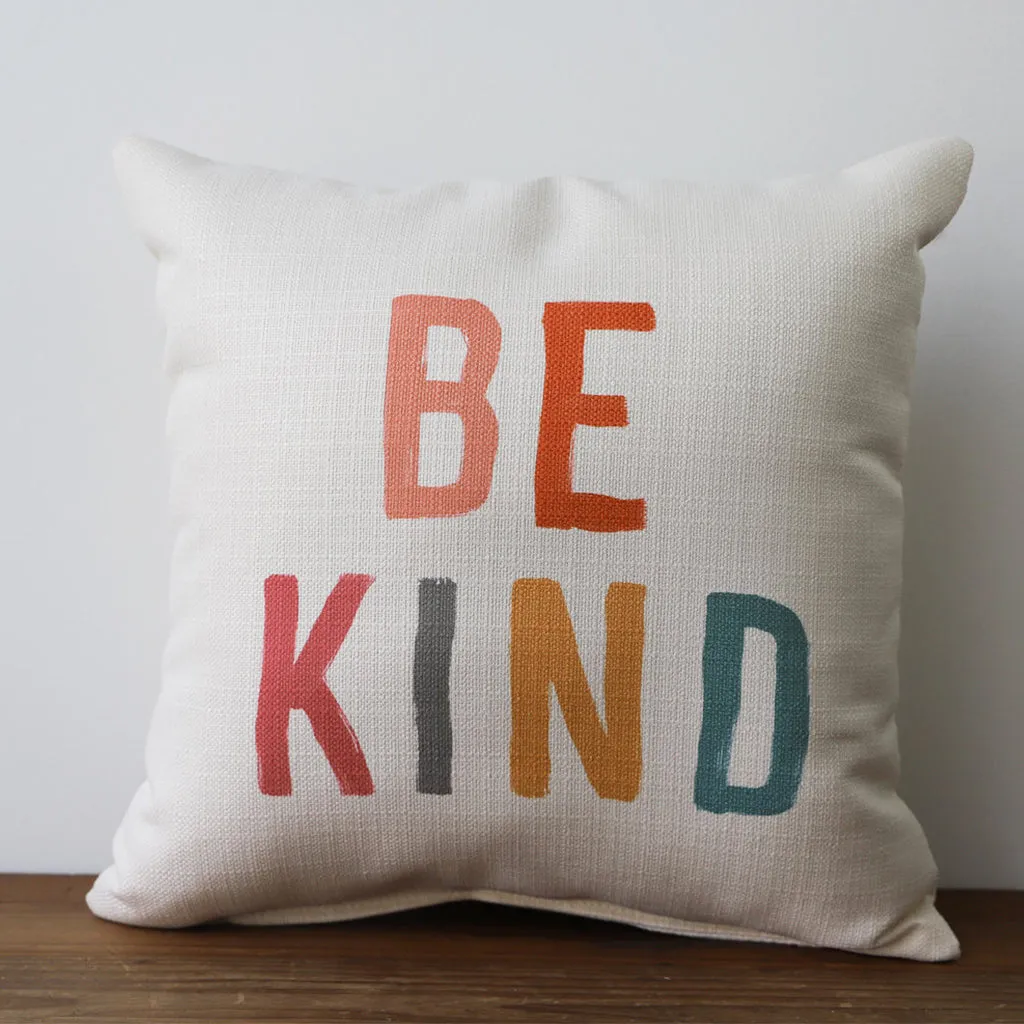 Be Kind Multi Square Pillow