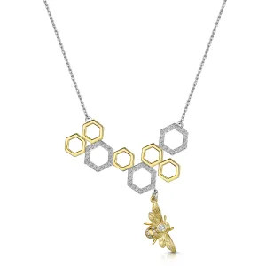 Beatrice Necklace - Gold/Rhodium
