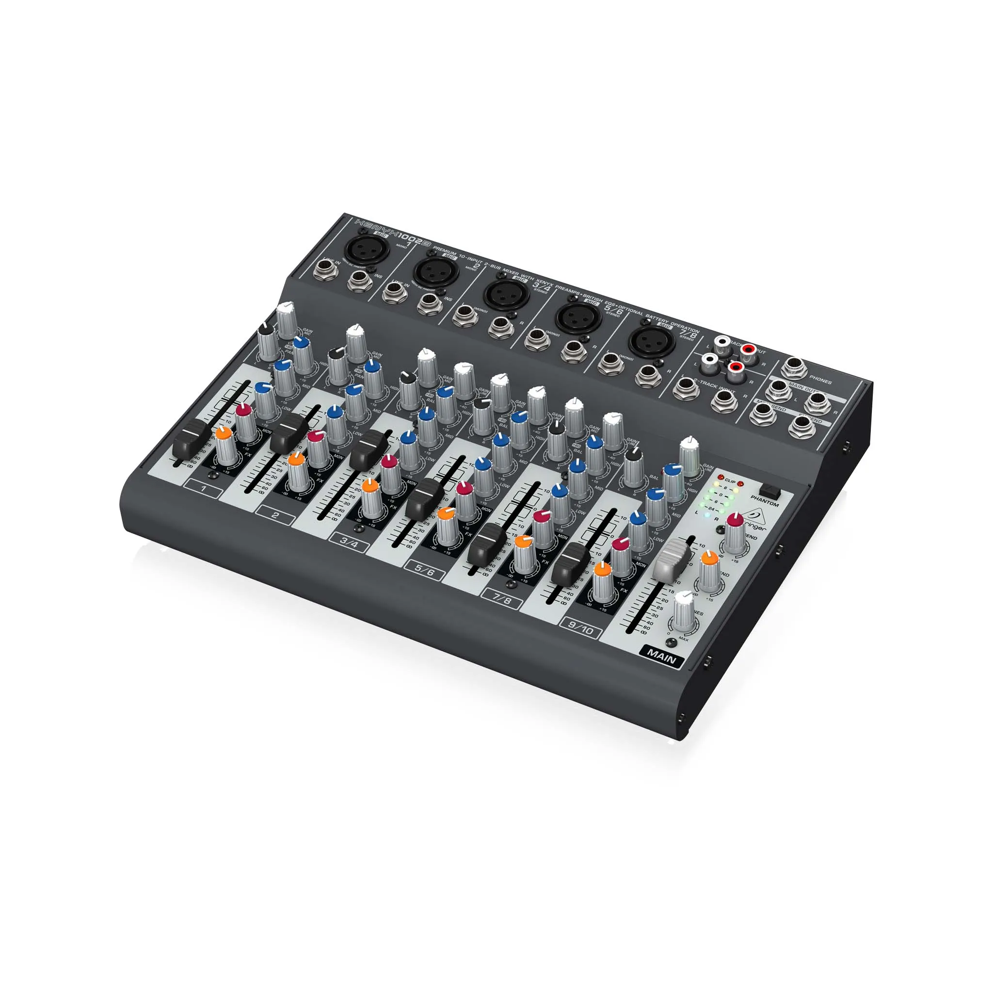Behringer 1002B Xenyx 10-Channel Analog Mixer