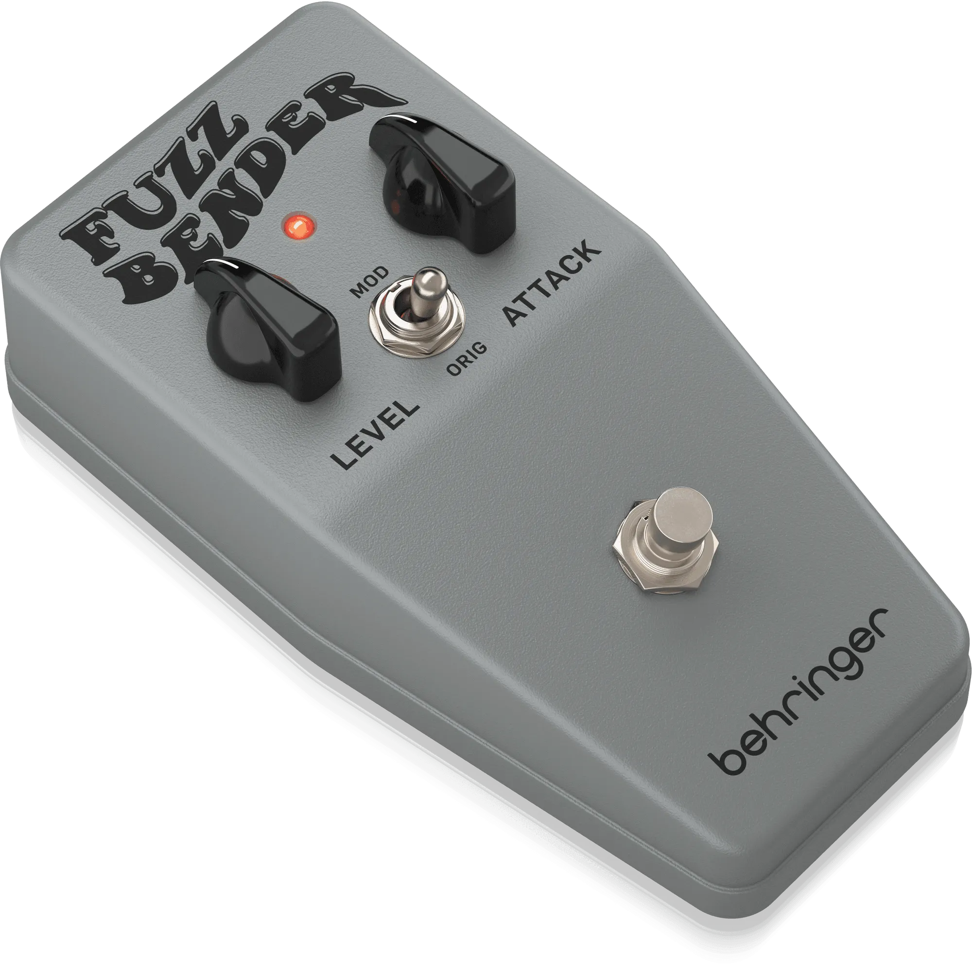 Behringer FUZZ BENDER Vintage 60s Style Fuzz Pedal with Custom Bias Mod Switch
