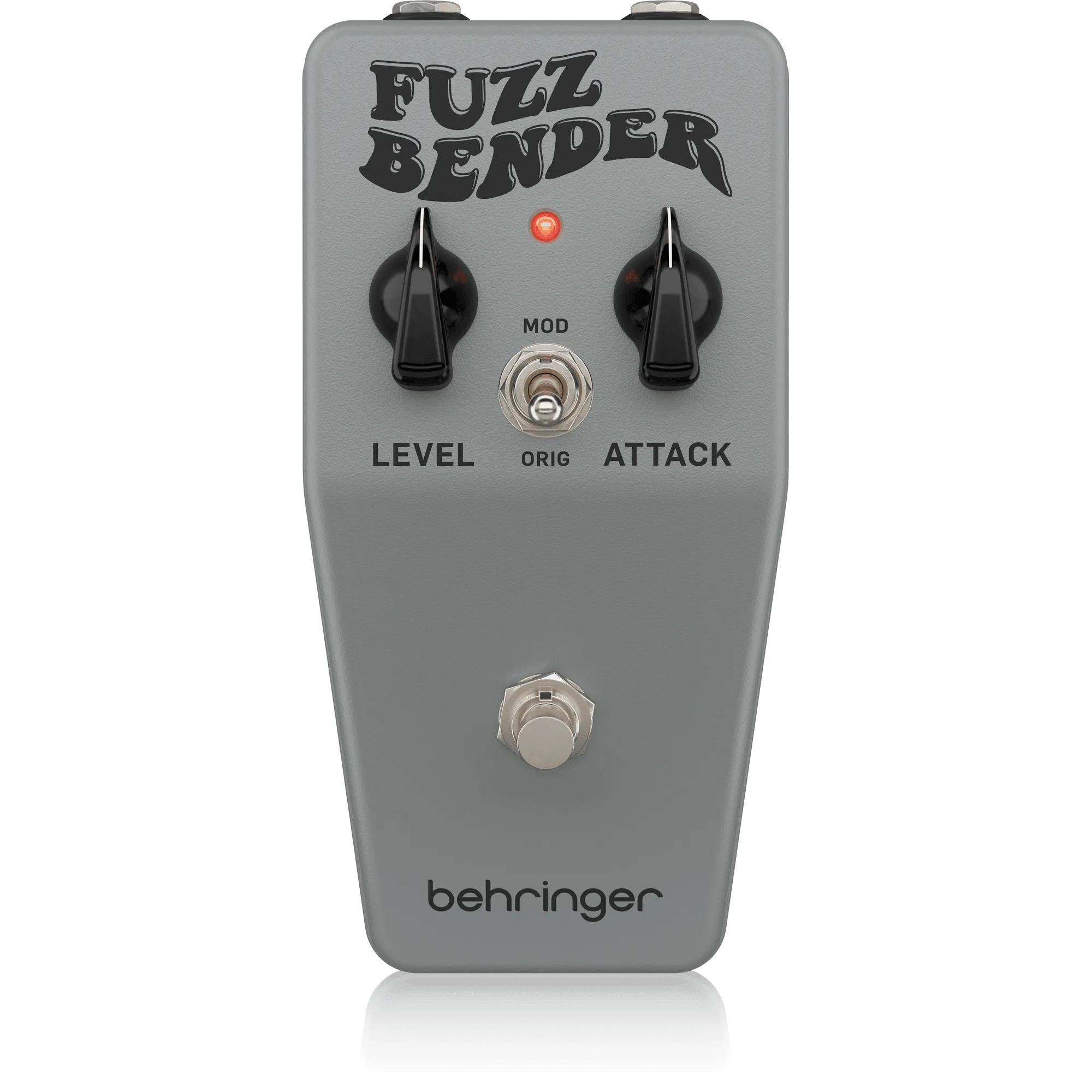 Behringer FUZZ BENDER Vintage 60s Style Fuzz Pedal with Custom Bias Mod Switch