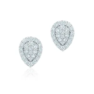 Birks White Gold Starry Earrings