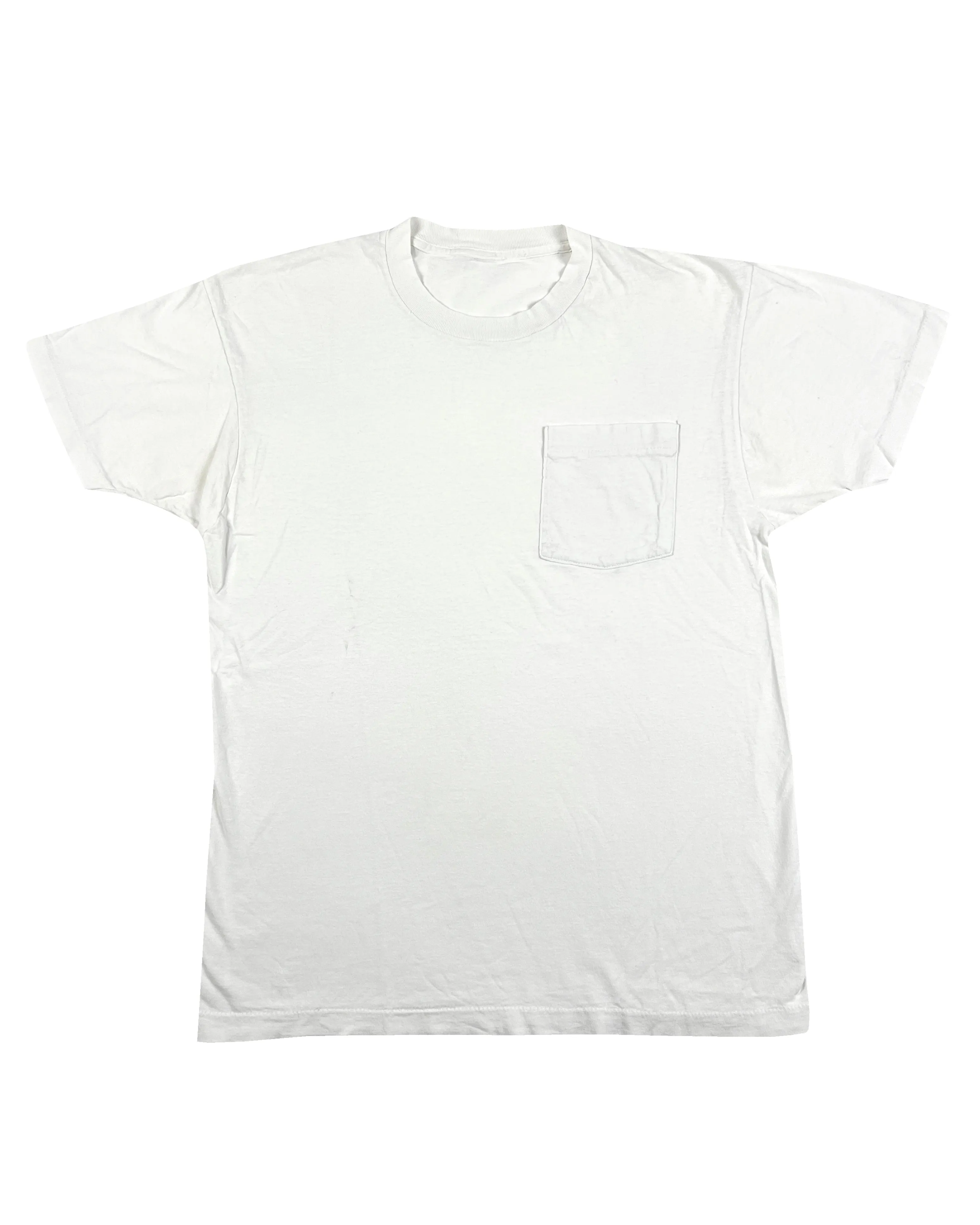 Blank White Pocket T-Shirt