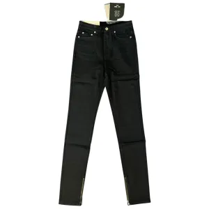 BLK DNM Womens Bond Black High Rise Jeans
